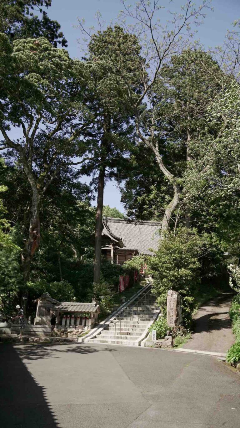 Tempel in Japan ohne Touristen Kyotango Japan